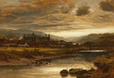 Abadia de Tintern, País de Gales, 1889