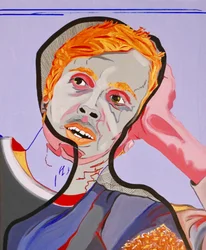 O navio dos tolos : Yohan, 2020 (óleo sobre tela)