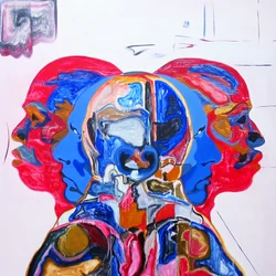 Robert M.  the boys, 2005 (óleo sobre tela)