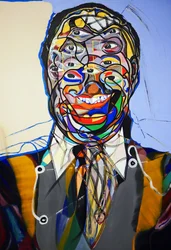 Surportrait : James Baldwin 2, 2021 (óleo sobre tela)