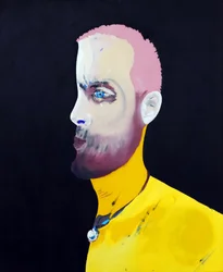 Surportrait : anonyme, 2017 (óleo sobre tela)