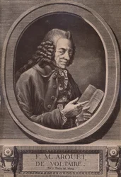 Voltaire, escritor e filósofo francês, século c18th 1894