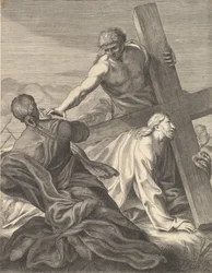Cristo carregando a cruz, 1680-1719.