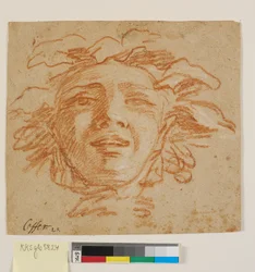 O rosto de um fauno?