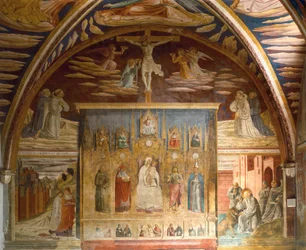 Ciclo de afrescos que retratam a vida de Cristo e São Jerônimo
