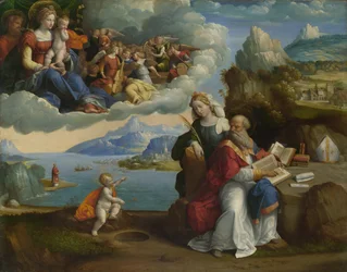 A visão de Santo Agostinho, c. 1520