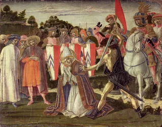 O martírio de St. Fabian (painel)