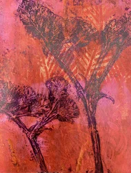 Vibrantes árvores abstratas