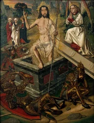 A Ressurreição, c.1475 (óleo sobre madeira)
