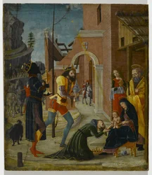 A Adoração dos Magos, c.1485-95 (tempera no painel)