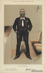 Sr. F C Burnand, Editor de Punch (cor litho)