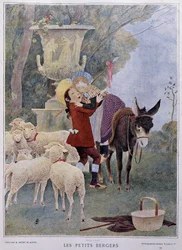 Pastorinhos - Por Boutet de Monvel, o início do século XX.