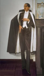 Maharaja Yeshwant Rao Holkar II de Indore, no Oeste...