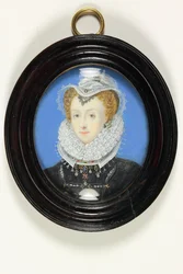 Rainha Elizabeth I (esmalte)