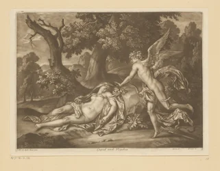 Cupido en Psyche
Cupido e Psyches (título sobre o objecto)