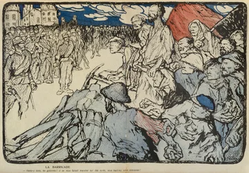 A Barricada, ilustração de 