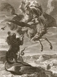 Belerofonte combate a quimera, 1731