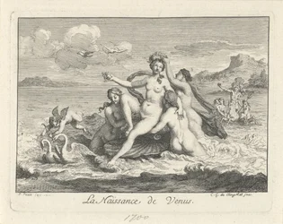 Nascimento de Vénus
La Naissance de Venus (título sobre o objecto)