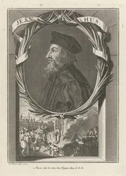 Retrato de John Hus, ca 1720