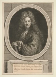 Retrato de Roger de Piles