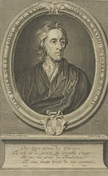 Retrato do médico e filósofo John Locke 1632-1704, 1721.