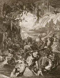 Cena do Inferno, 1731