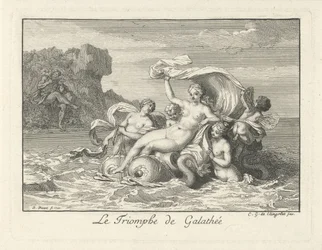 Triomf van Galatea O Triunfo de Galathea (título no objeto)