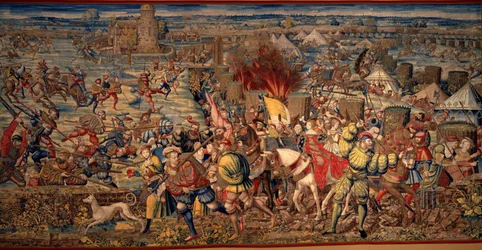 A Batalha de Pavia, ca 1530.