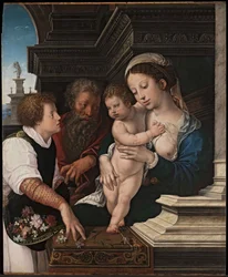 A Sagrada Família, ca 1521.