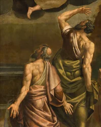 Apse, Altarpiece de Bernardino Gatti chamado Il Sojaro completado por Giovanni Battista Trotti chamado IL Malosso, Assunção da Virgem