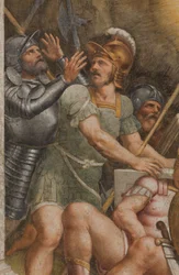 Counterfaccata, Bernardino Gatti, Ressurreição 1529, Detalhe