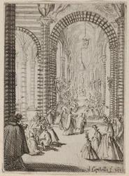 Interior de uma Igreja