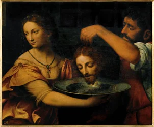 Salomé recebe a cabeça de São João Batista (pintura sobre tela)