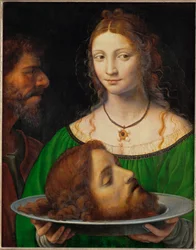 Salomé com a cabeça de São João Batista, época tardia (pintura)