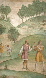 As desgraças de Céfalo, c.1520-1522 (fresco)
