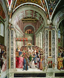 Aeneas Sylvius Piccolomini (1405-64), Eleito Papa com o Nome de Pio II, Entra em São Pedro, 3 de Setembro de 1458