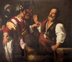 A Negação de São Pedro (óleo sobre tela)