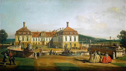 O palácio imperial Schloßhof, Ehrenhofseite