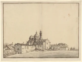 Santa Giustina e o Prato della Valle em Pádua