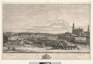 Vista de Dresden, 1748.