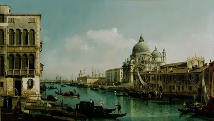 Vista do Grande Canal e da Punta della Dogana, c. 1743