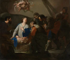 Bernardo Cavallino / A Adoração dos Pastores, c. 1650