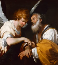 São Pedro libertado por um anjo, c.1635 (óleo sobre tela)
