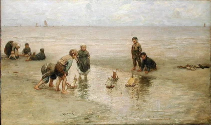 A Regata (óleo sobre tela)