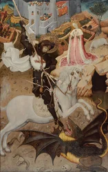 São Jorge Matando o Dragão, 1434-1435