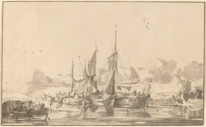 Canal em Utrecht, 1771, publicado em 1787.