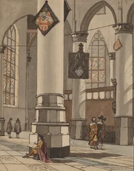 Interior da Igreja, 1774.