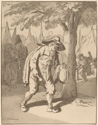 Pregoeiro da cidade, 1776, publicado em 1777.