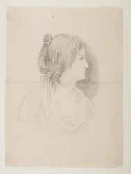Retrato de uma mulher (Marie Puggaard?)