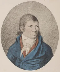 O mestre artesão Johan Christian West